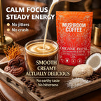 Organic Bless Mushroom Coffee Instant Powder - 30 Servings - image 4