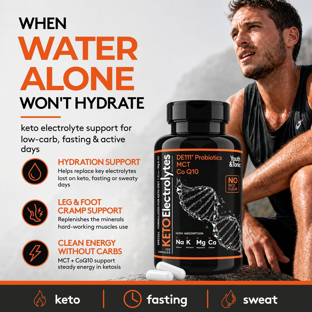 Youth & Tonic MCT Keto Electrolyte Pills - 120 Capsules - image 4