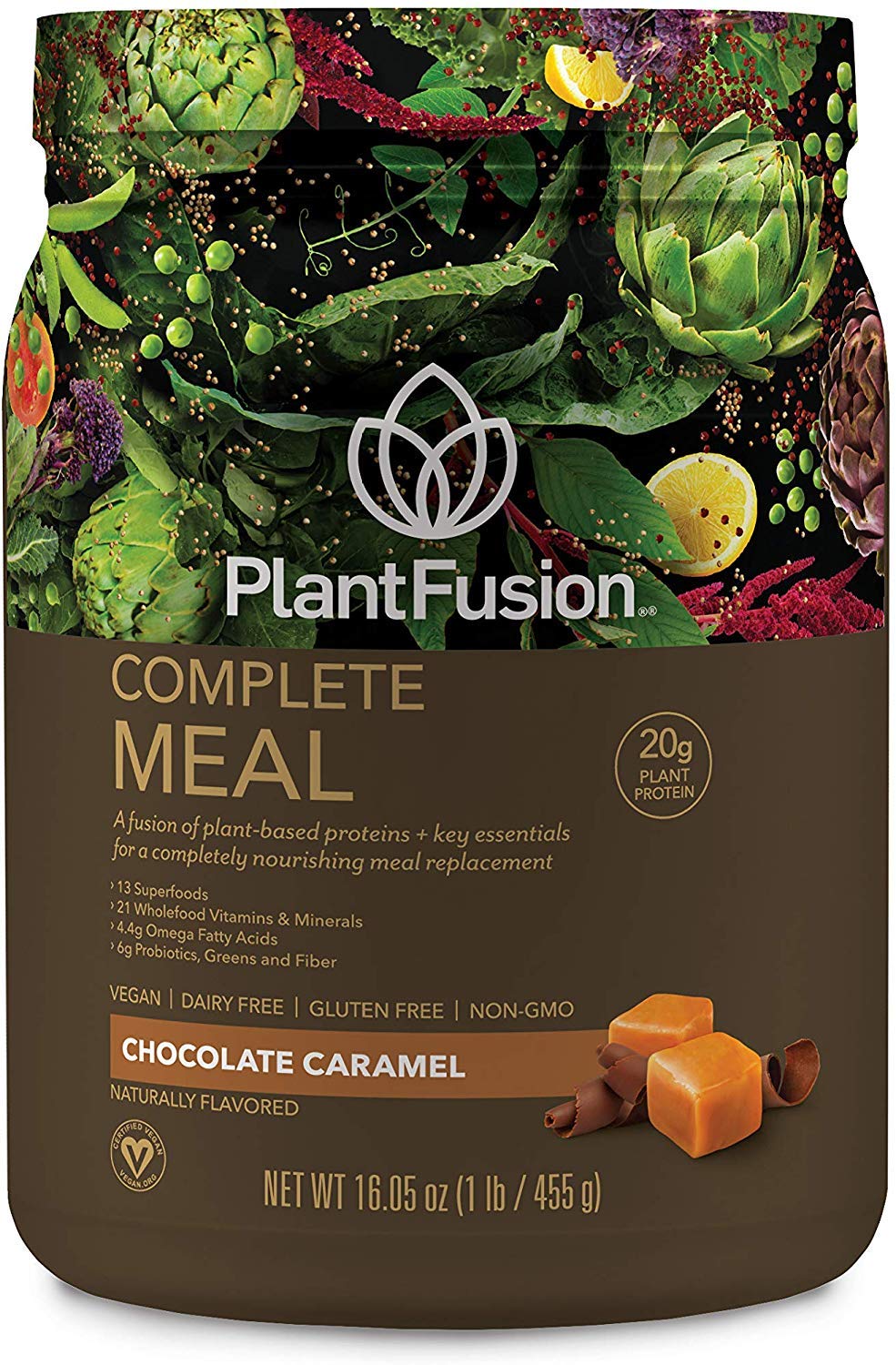 PlantFusion Complete Meal Replacement Shake - Plant Based Protein