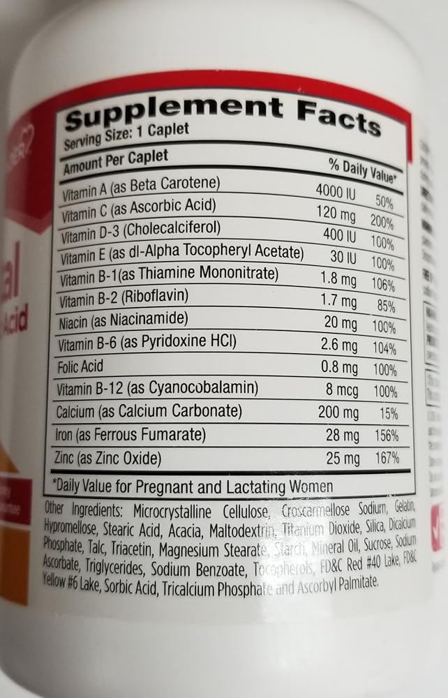 CONTRACT PHARMACAL CORP PL LEADER PreNatal Vitamins - 365 Caplets (Pack of 3) - image 2