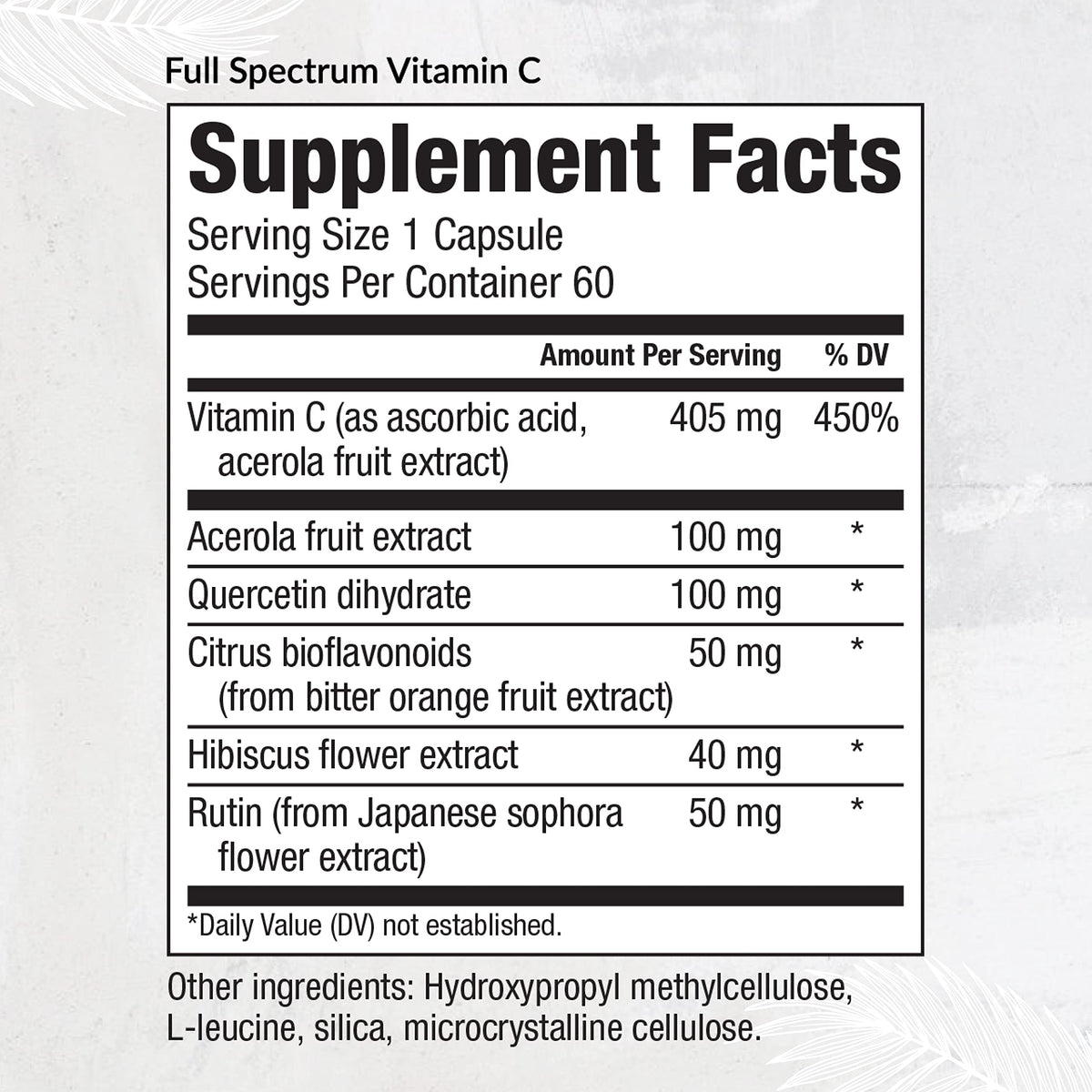 Equilife Vitamin C Supplements - Poweder or Capsules - Immunity