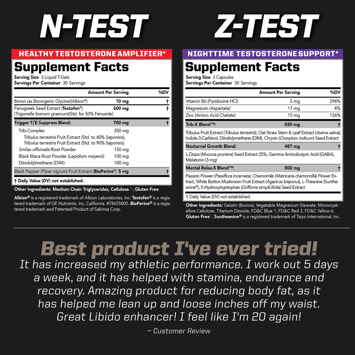 PMD Sports Flex Stack Advanced Testosterone Booster - 90 T-Gels/90 Capsules - image 3