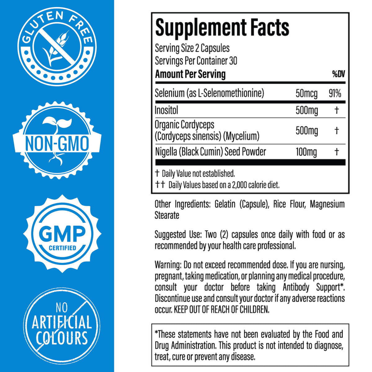 Thyroid Specific Formulations Antibody Support - 60 Capsules - image 3