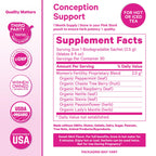 Pink Stork Fertility Tea Organic Vitex Cycle Support - 15 Sachets - image 6