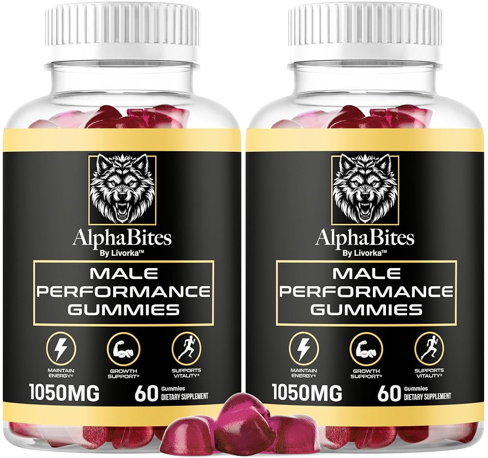 LIVORKA Alpha Bites Original Formula 7 in 1 Gummies - 120 Count