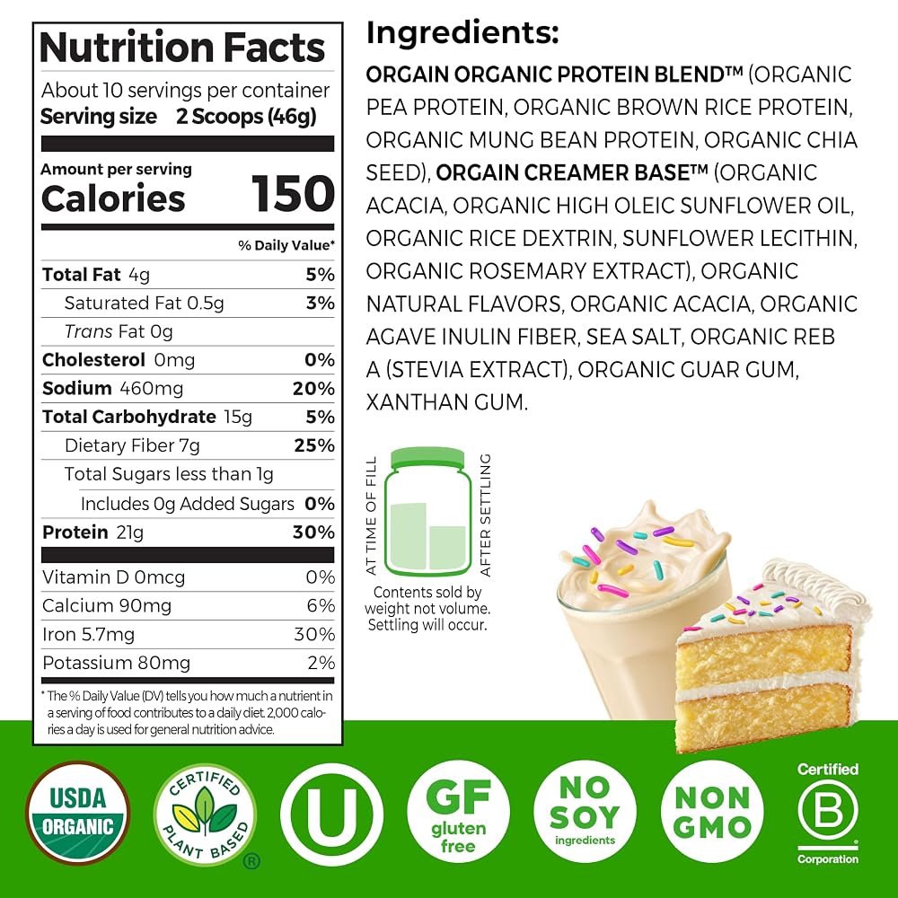 Orgain Organic Vegan Protein Powder