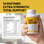 Good Digestion Extra Strength Digestive Enzymes - 90 Capsules - image 8