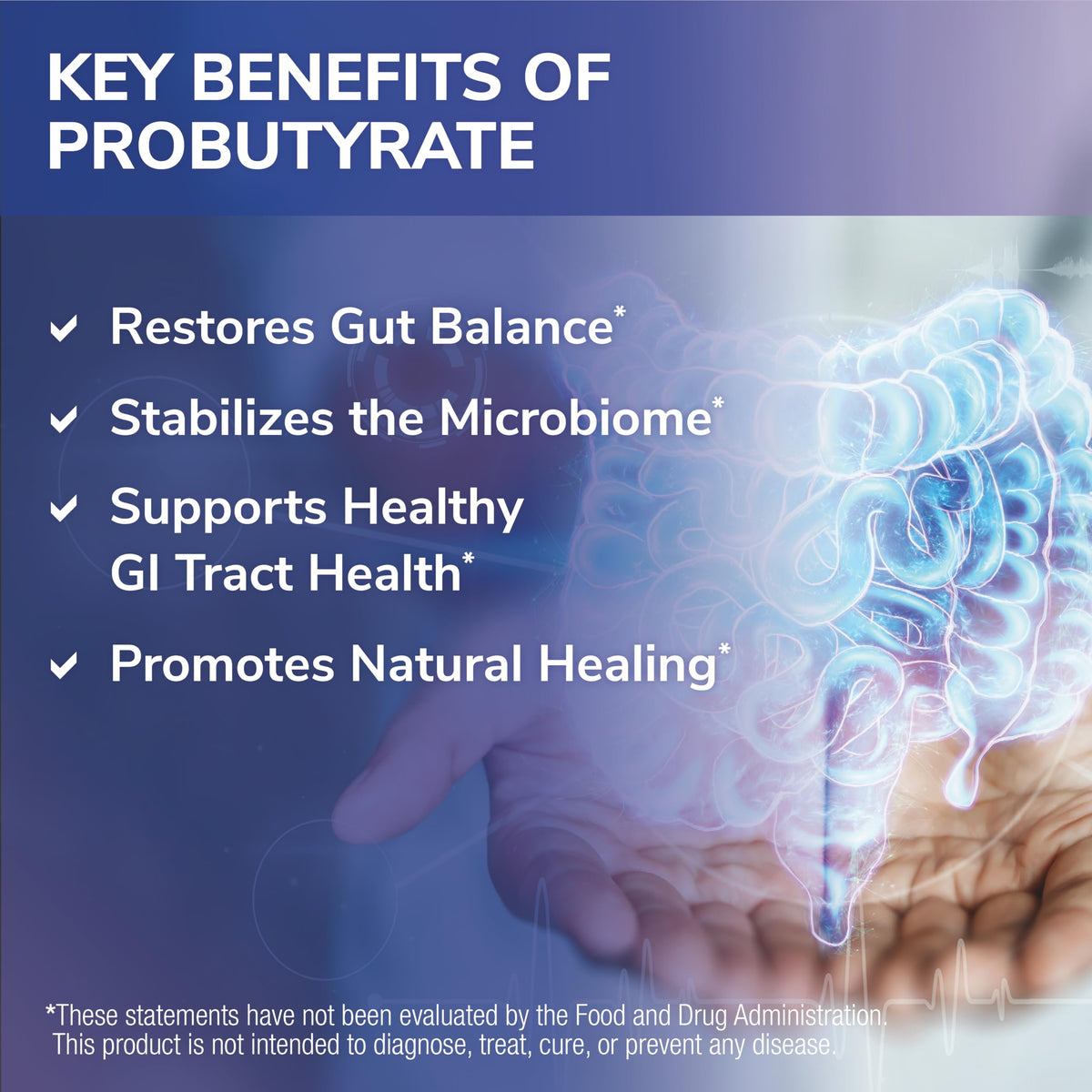 Tesseract ProButyrate Butyric Acid Gut Health - 120 Capsules - image 3