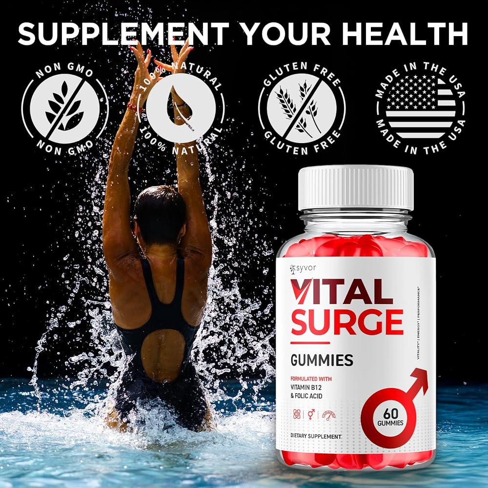 Syvor Vital Surge Gummies All-Natural Supplement - 120 Gummies - image 6