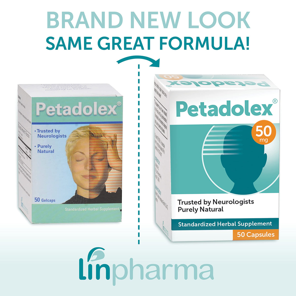 Petadolex Butterbur Extract 50mg PA-Free - 50 Capsules - image 2