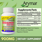 Arymar Diosmin Plus 900 Circulatory Support - 60 Capsules - image 5