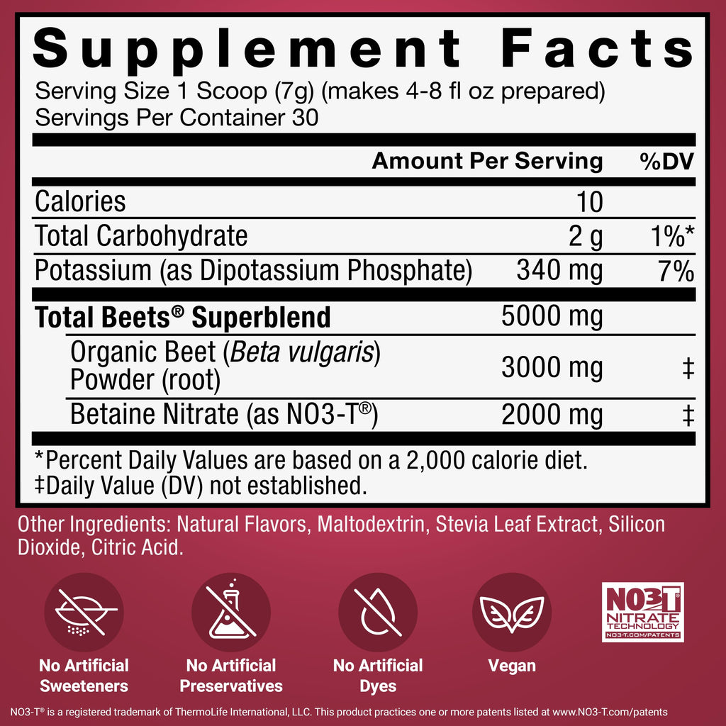 Force Factor Total Beets Drink Mix
