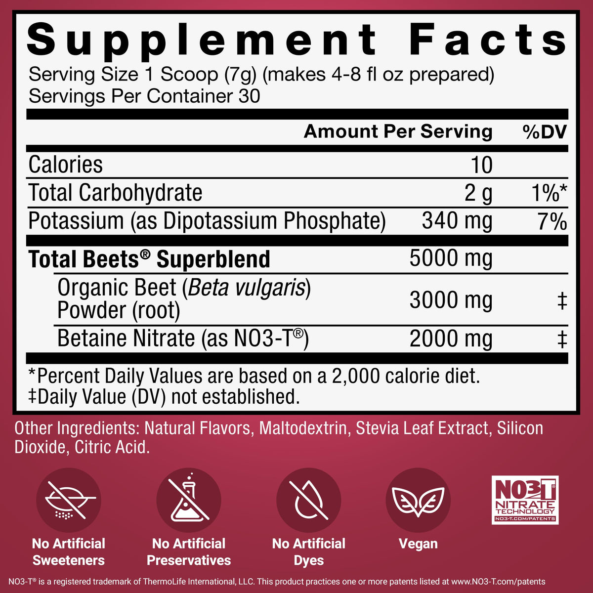 Force Factor Total Beets Drink Mix