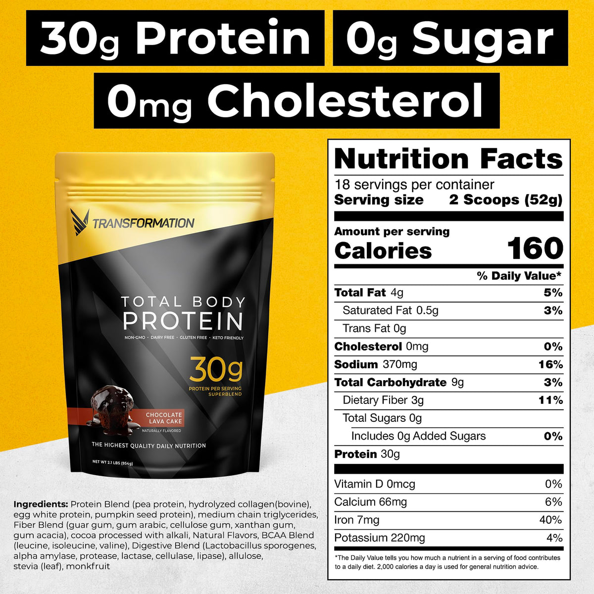 SPR BODY Transformation Protein Super Blend