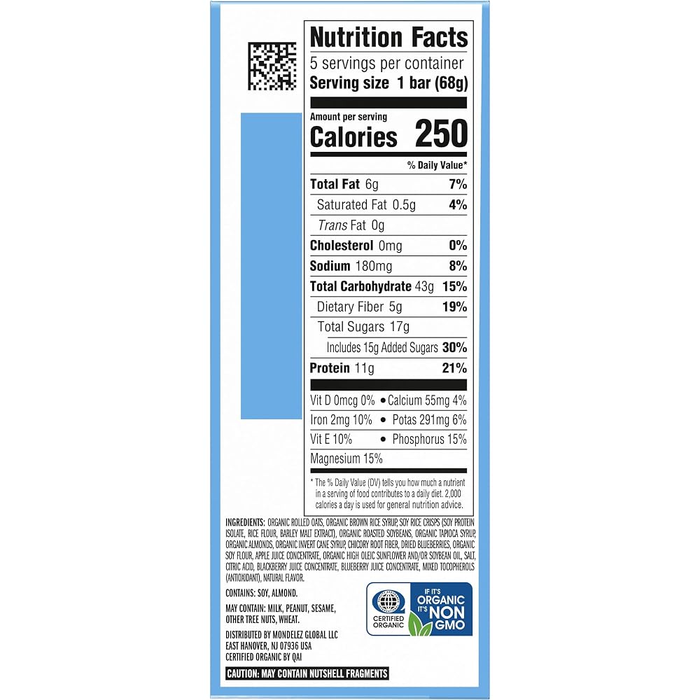 CLIF BAR Protein Energy Bars, Cookies & Crème