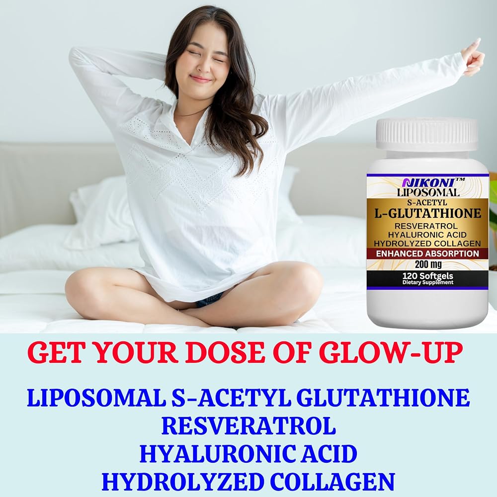 Nikoni Liposomal S-Acetyl L-Glutathione Resveratrol