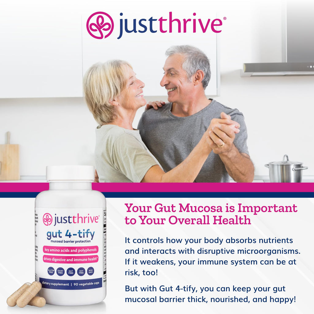 Just Thrive Gut 4-tify Gut Health Supplement - 90 Capsules - image 3