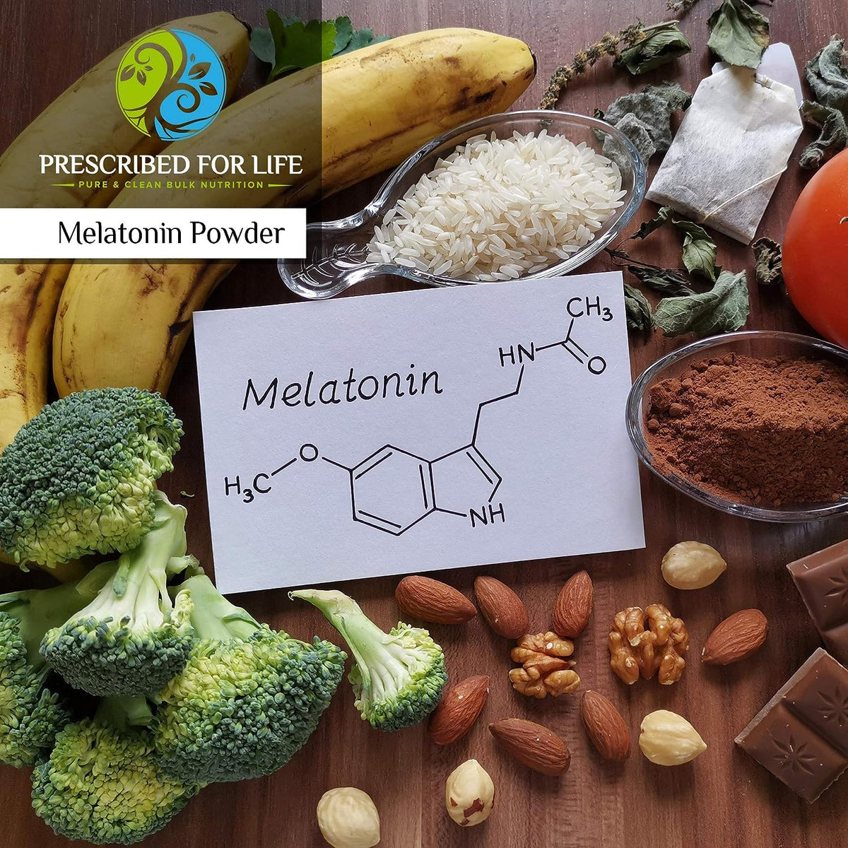 Prescribed For Life Melatonin Powder - 1 Ounce - image 4
