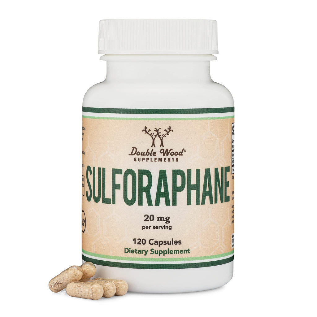 Double Wood Sulforaphane Glucosinolate 20mg - 120 Capsules