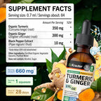 BIO KRAUTER Turmeric and Ginger Supplement Drops - 2 Fl Oz - image 4