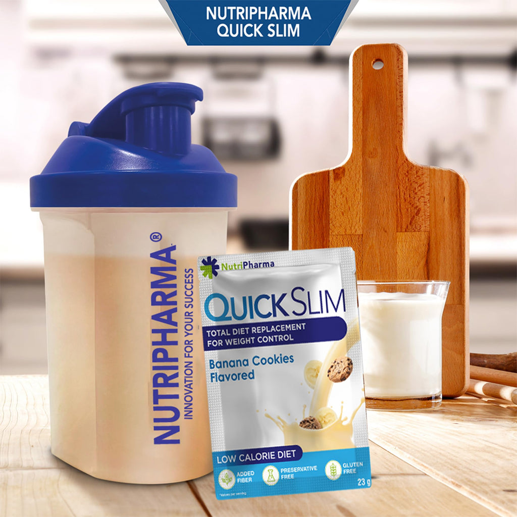NUTRIPHARMA Quick Slim Quick Slim Meal Replacement Shakes for Weight