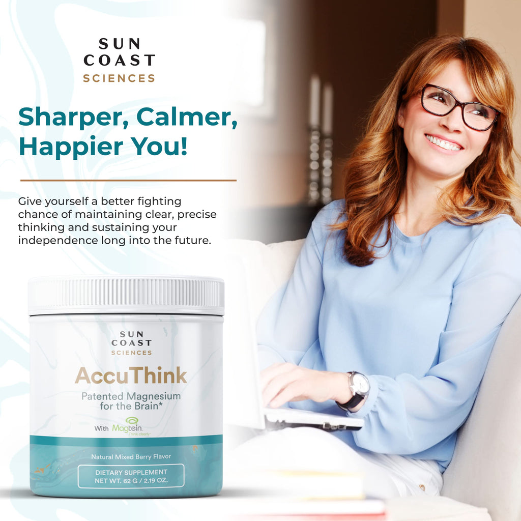 Sun Coast Sciences AccuThink Magnesium Threonate Powder - 2.64 oz - image 3