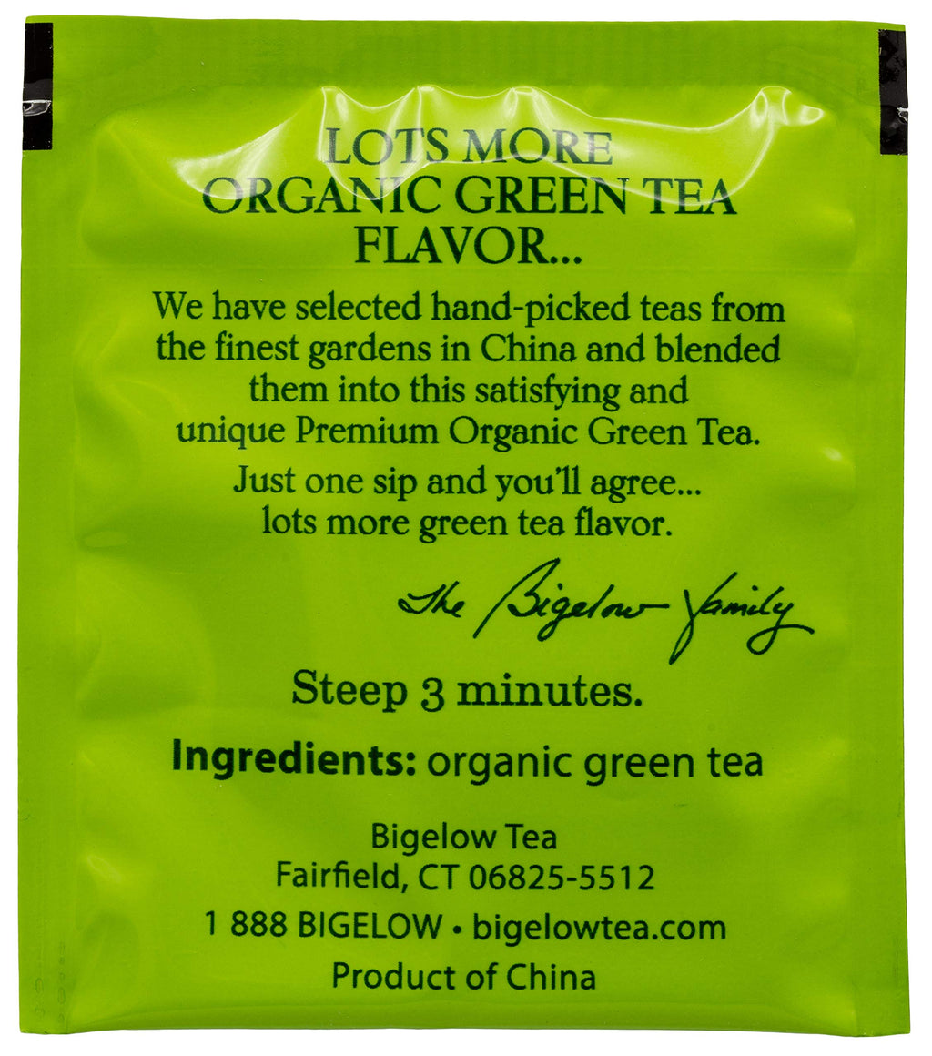 Bigelow Premium 100-Percent Organic Green Tea - 150 Teabags - image 7