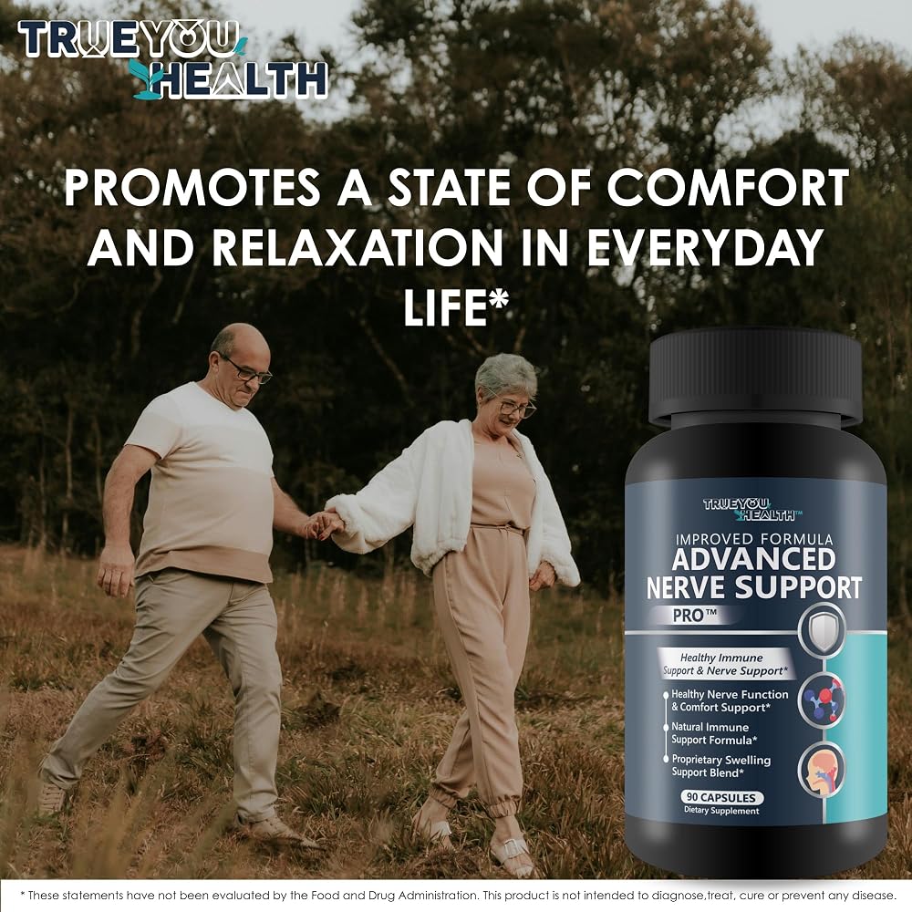True You Health Advanced Nerve Support Pro - 90 Capsules - image 5
