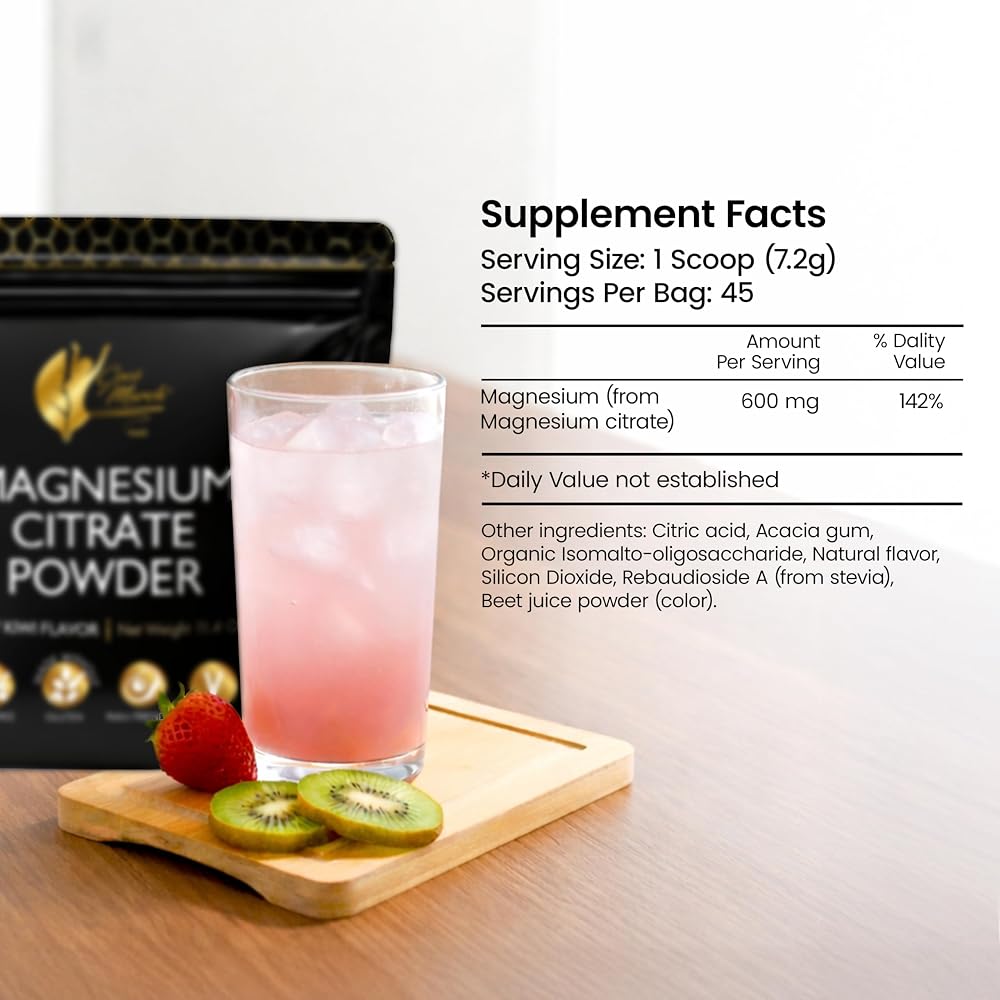 Cocó March N.M.D Magnesium Citrate Powder for Sleep & Relaxation - 45 Day Supply - image 8