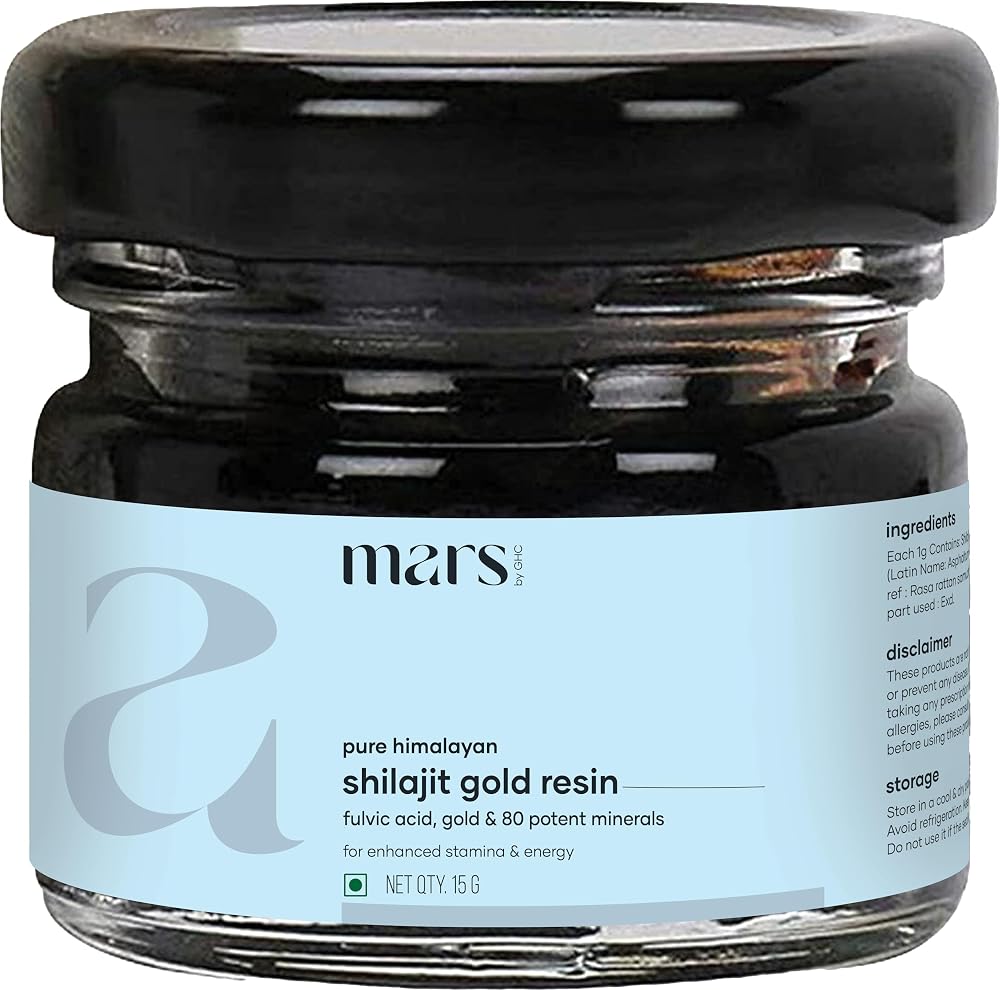 Mars Pure Himalayan Shilajit Gold (Resin)
