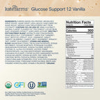 Kate Farms Glucose Support 1.2 Shake Vanilla 16g Protein - 12 Pack - image 2