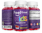 The Feel Great Vitamin Company Kids Melatonin 1mg Gummies - 60 Count - image 9