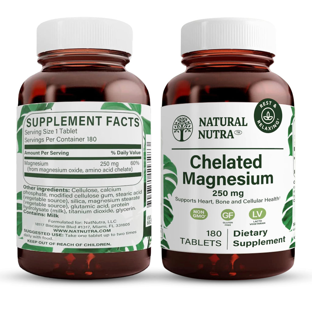 Natural Nutra Chelated Magnesium Oxide Supplement Parent
