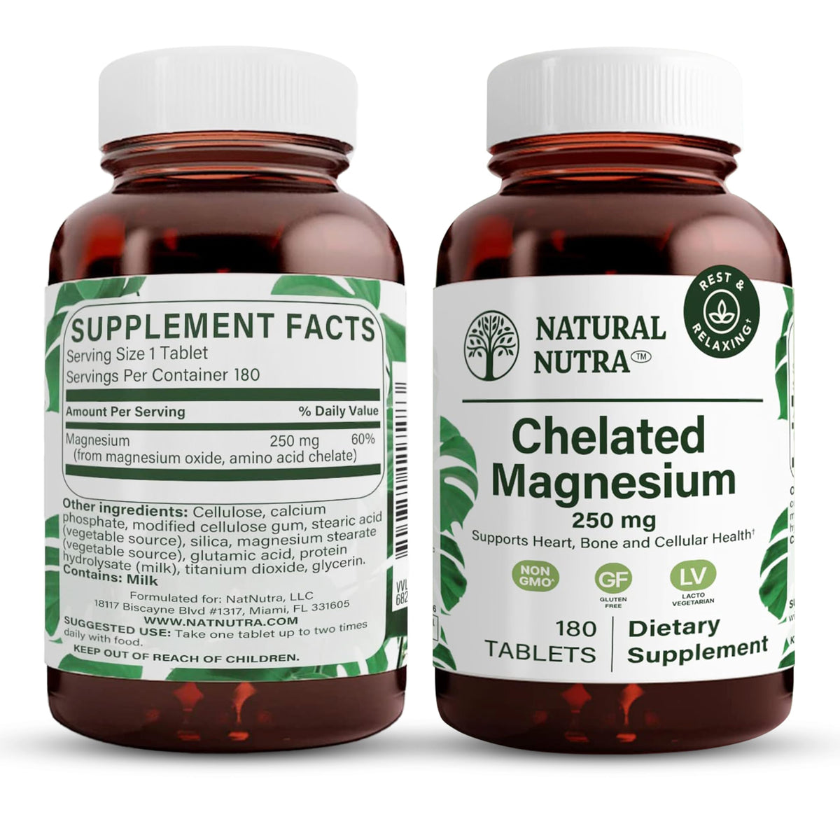 Natural Nutra Chelated Magnesium Oxide Supplement Parent