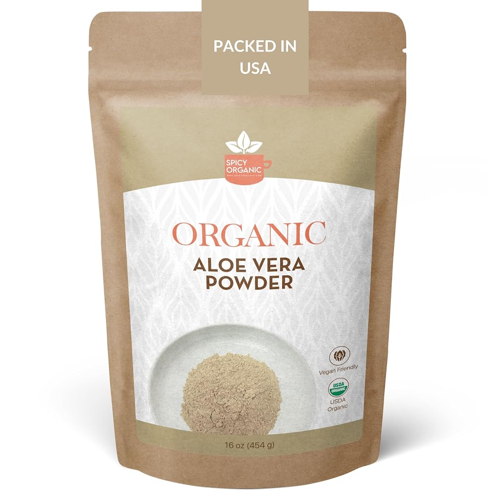 SPICY ORGANIC Organic Aloe Vera Powder