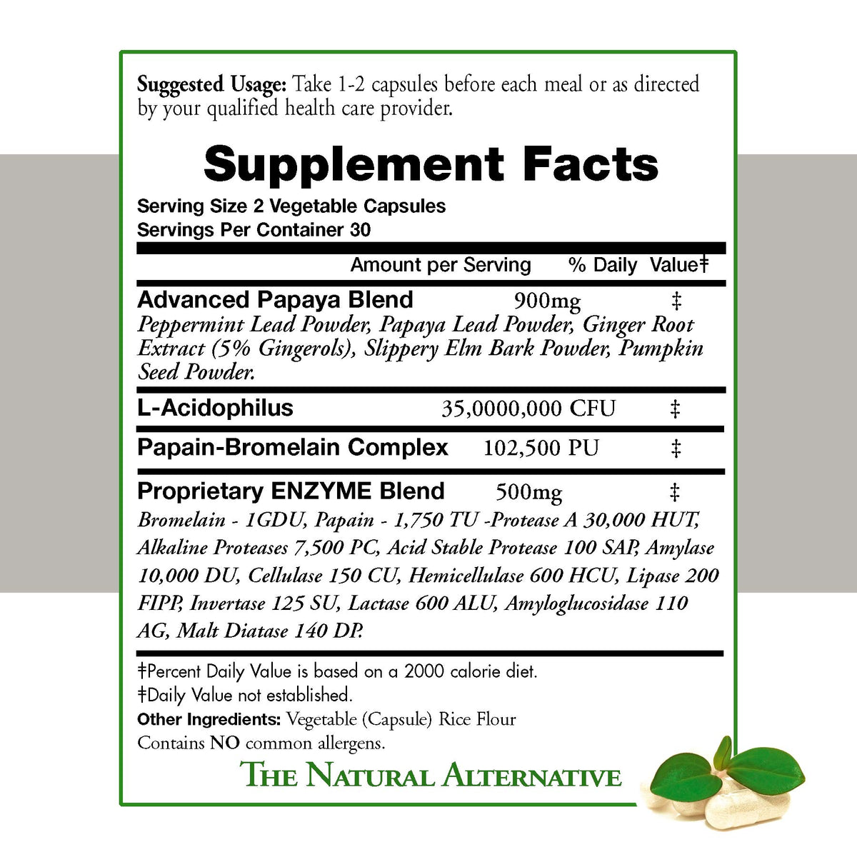 Doctors Nutra Digestive Enzymes Advanced Tract 950 - 60 Capsules - image 2