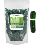 XPRS Nutra Size 0 Empty Vegetarian Capsules - 1000 Count