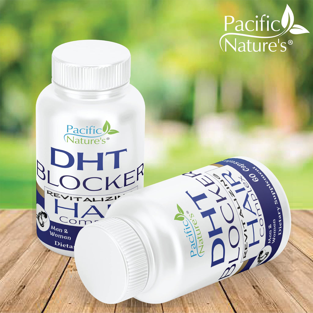 Pacific Nature's DHT Blocker Hair Growth Supplement - 60 Capsules - image 2