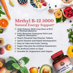 Vitalitown Vitamin B12 (Methyl B12) 5000 mcg