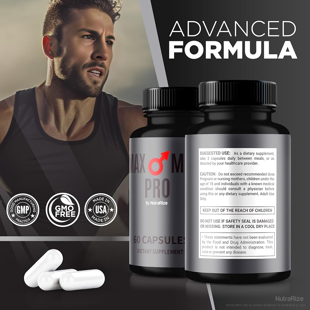 NutraRize Max Man Pro Capsules for Male Performance - 60 Capsules - image 7