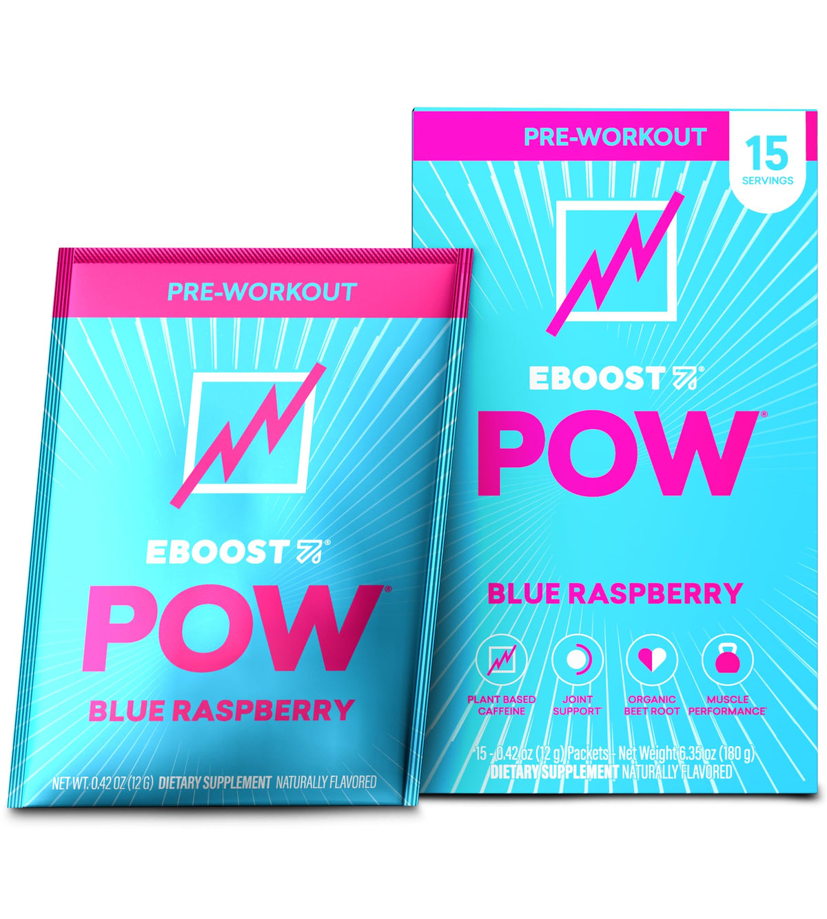 EBOOST POW Natural Pre-Workout
