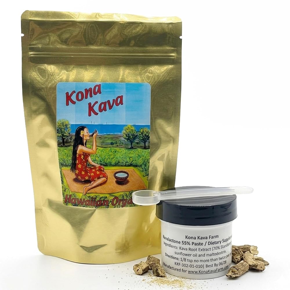 Kona Kava Farm 55% Kavalactone Paste - 1 oz