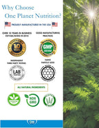 One Planet Nutrition Nano Holy Basil 500 mg Veggie Capsules - 120 Count - image 5