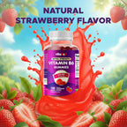 Vitabod Extra Strength Vitamin B6 Gummies 100mg - 180 Gummies - image 7