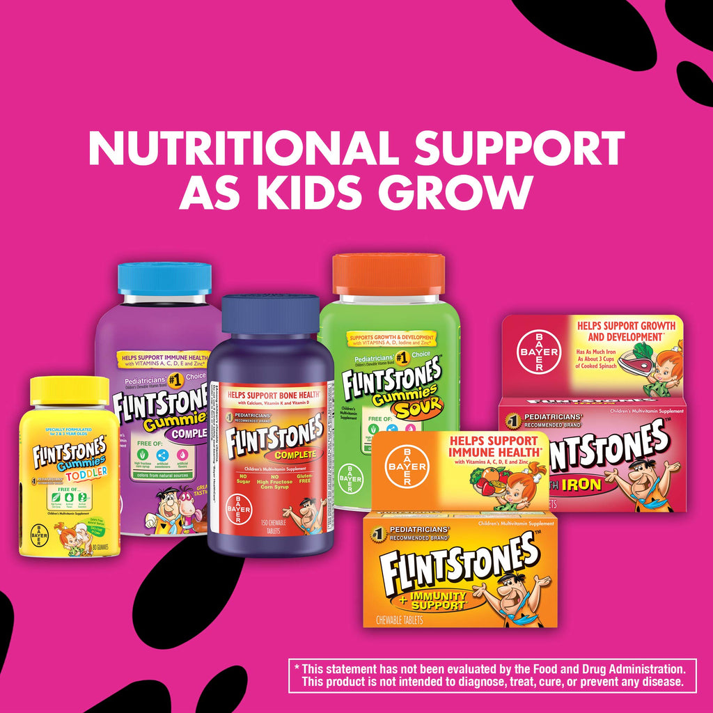 Flintstones Gummies Complete Children's Multivitamin - 70 Count - image 3