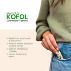 KOFOL Ayurvedic Sore Throat Relief Chewable Tablets - 60 Count - image 3