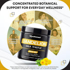 Gudomet Dandelion Complex 1,500 mg with Milk Thistle & Artichoke - 150 Capsules - image 3