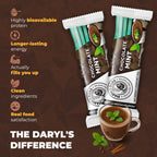 Daryl's Bars Chocolate Bars with a yummy chocolaty taste and Energy