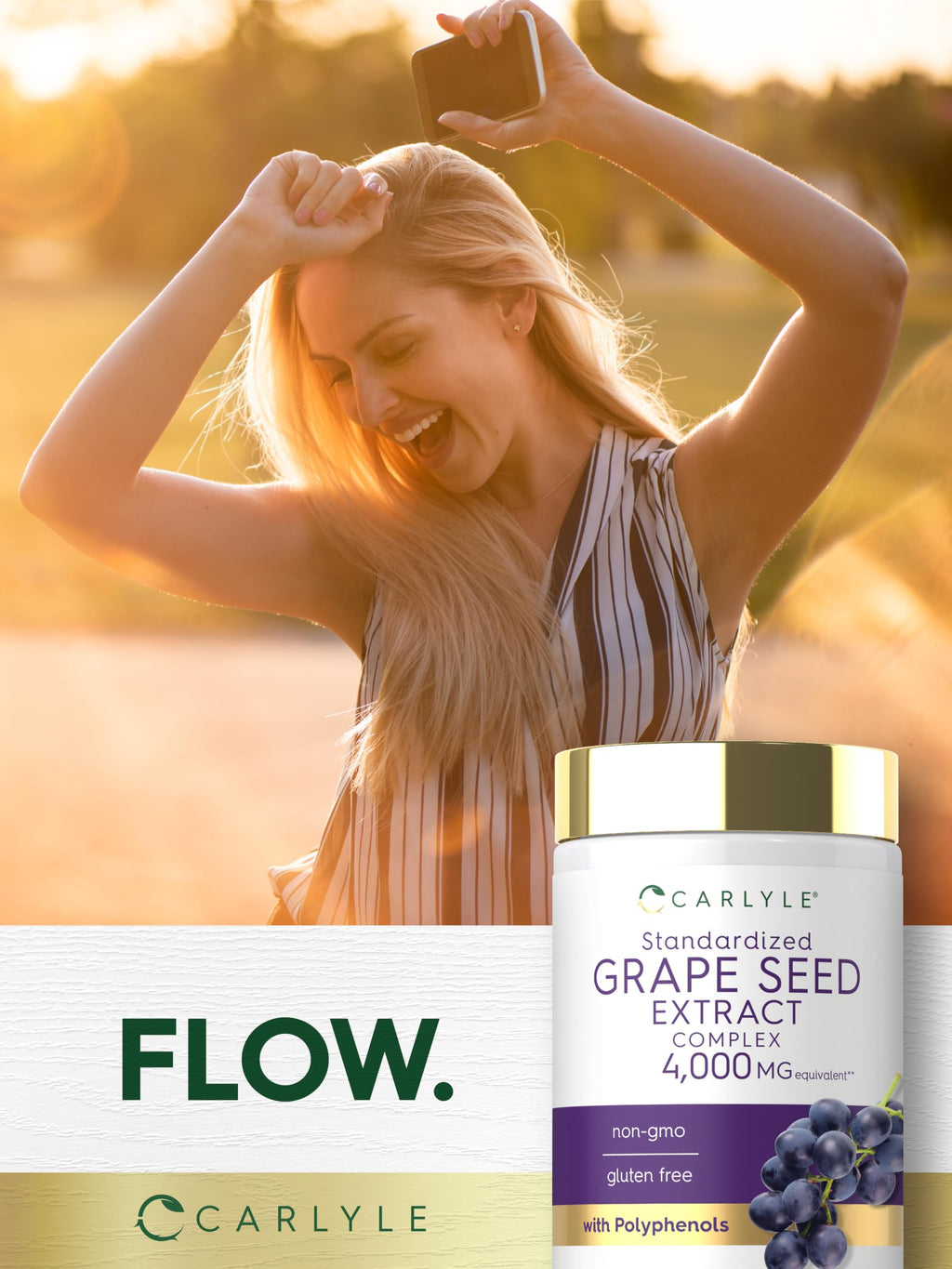 Carlyle Grape Seed Extract - 120 Capsules - image 6