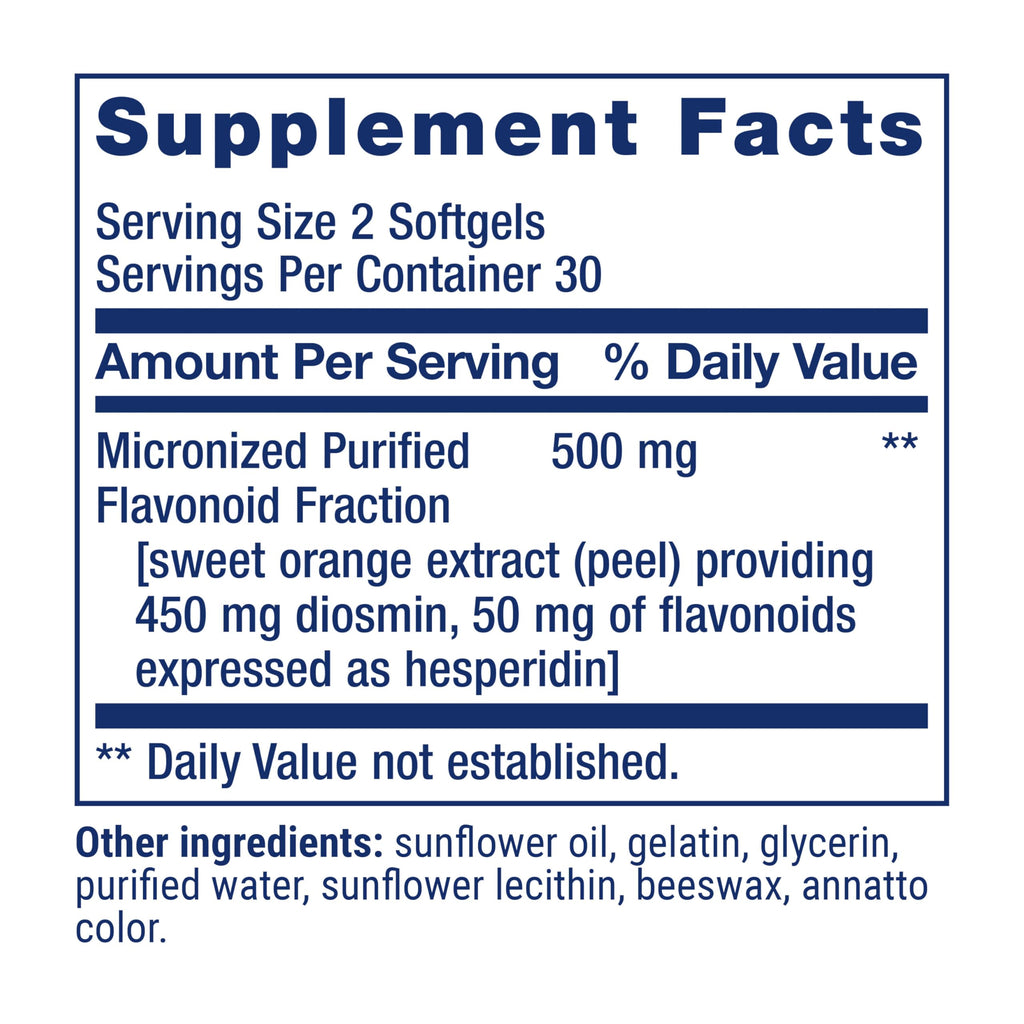 Life Extension Youthful Legs Circulation Supplement - 60 Softgels - image 3
